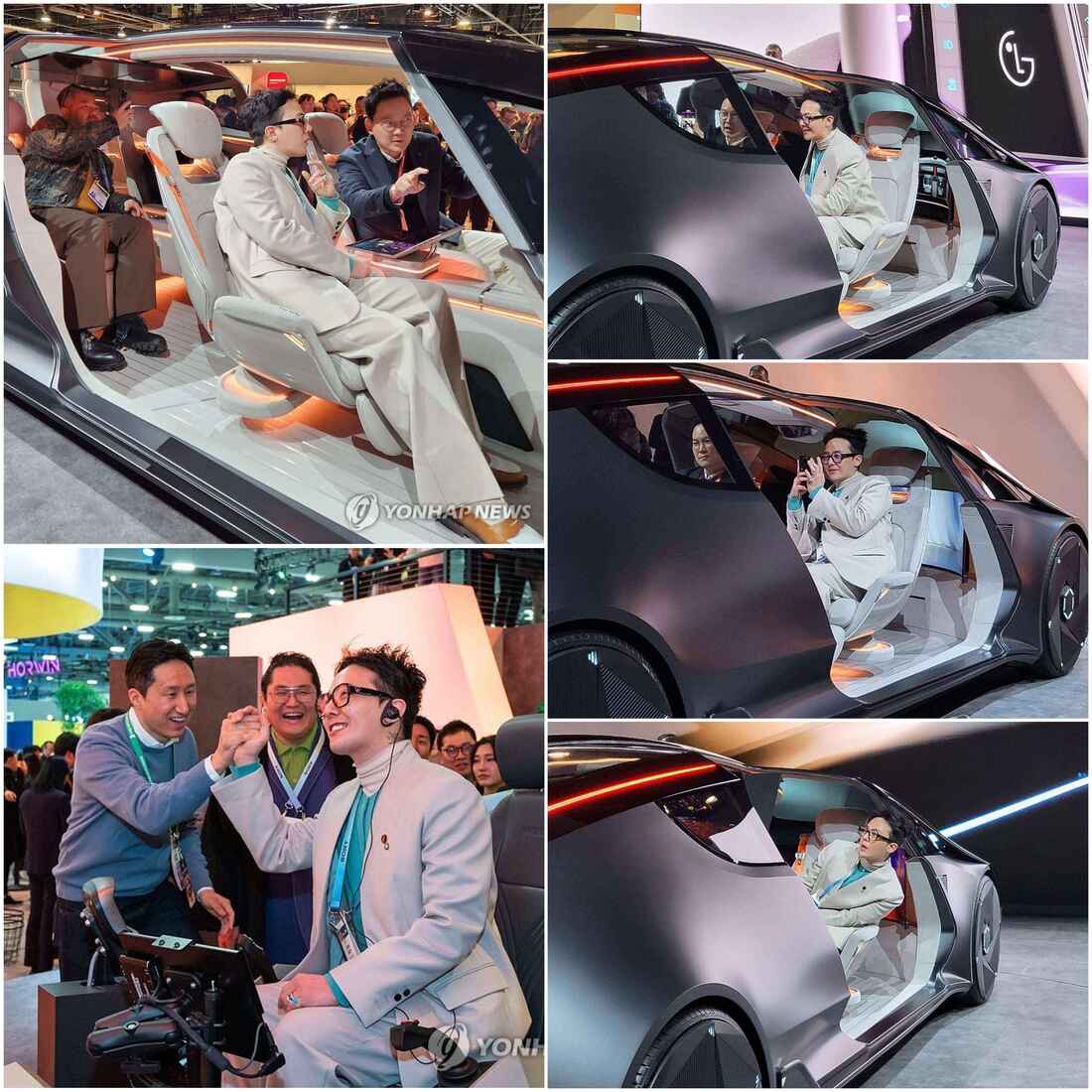 G-Dragon tham dự triển lãm công nghệ 