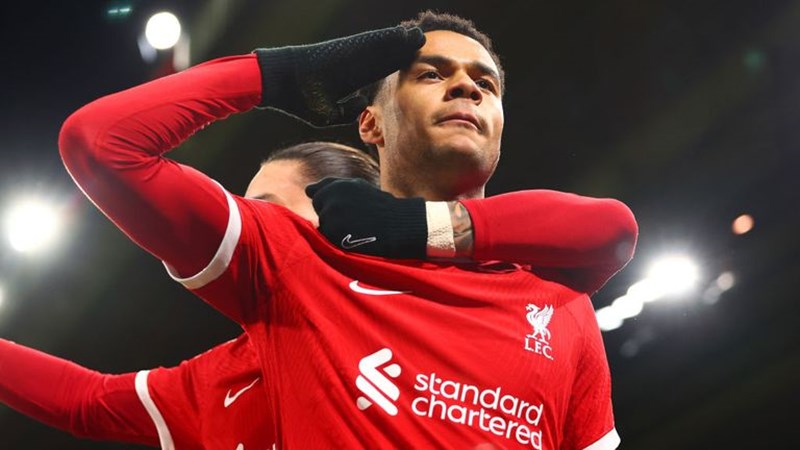 Ghapoo Gakpo tự hào về tinh thần của cầu thủ Liverpool