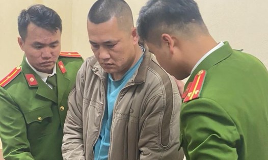 Nguyễn Hữu Huy bị khởi tố để điều tra về tội gây rối trật tự công cộng. Ảnh: Công an Hưng Yên