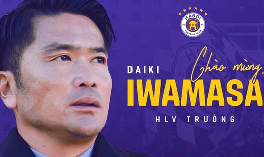 Ông Daiki Iwamasa trở thành huấn luyện viên trưởng Hà Nội FC. Ảnh: Hà Nội FC