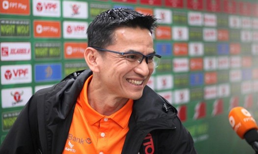 Huấn luyện viên Kiatisak muốn dẫn dắt Công an Hà Nội vô địch V.League năm nay. Ảnh: HAGL