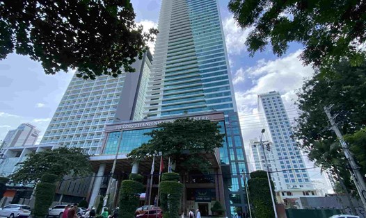 Mường Thanh Luxury Nha Trang (số 60 Trần Phú) tự ý cải tạo tầng 46 thành 10 căn hộ (chưa xử phạt). Ảnh: Hữu Long 