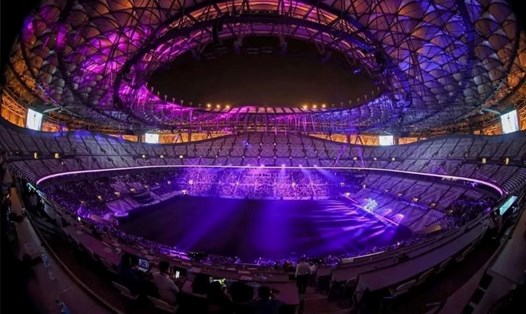 Sân vận động Lusail là nơi từng tổ chức vòng chung kết World Cup 2022 và các sự kiện lớn. Ảnh: FIFA