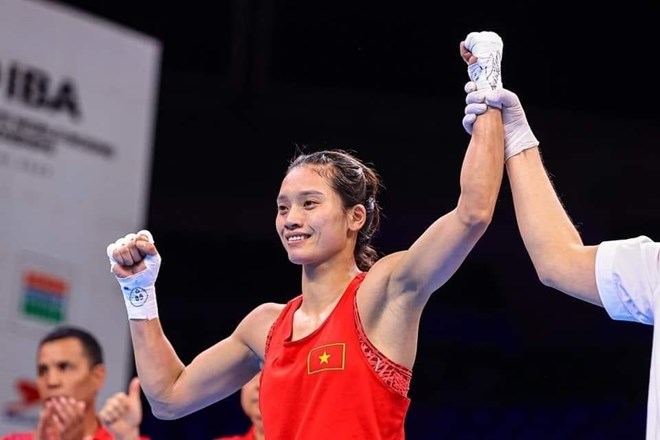 Nguyễn Thị Tâm sẽ thượng đài ở trận chung kết giải vô địch boxing thế giới 2023. Ảnh: IBF