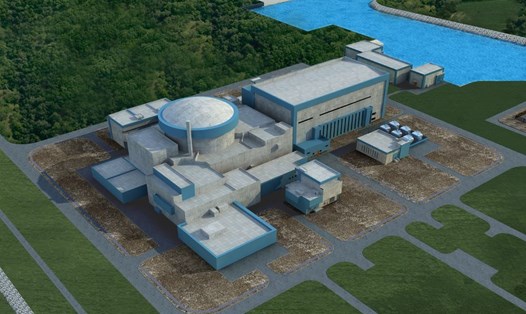 Một lò phản ứng hạt nhân được phê duyệt xây dựng ở Anh. Ảnh: Gov.uk