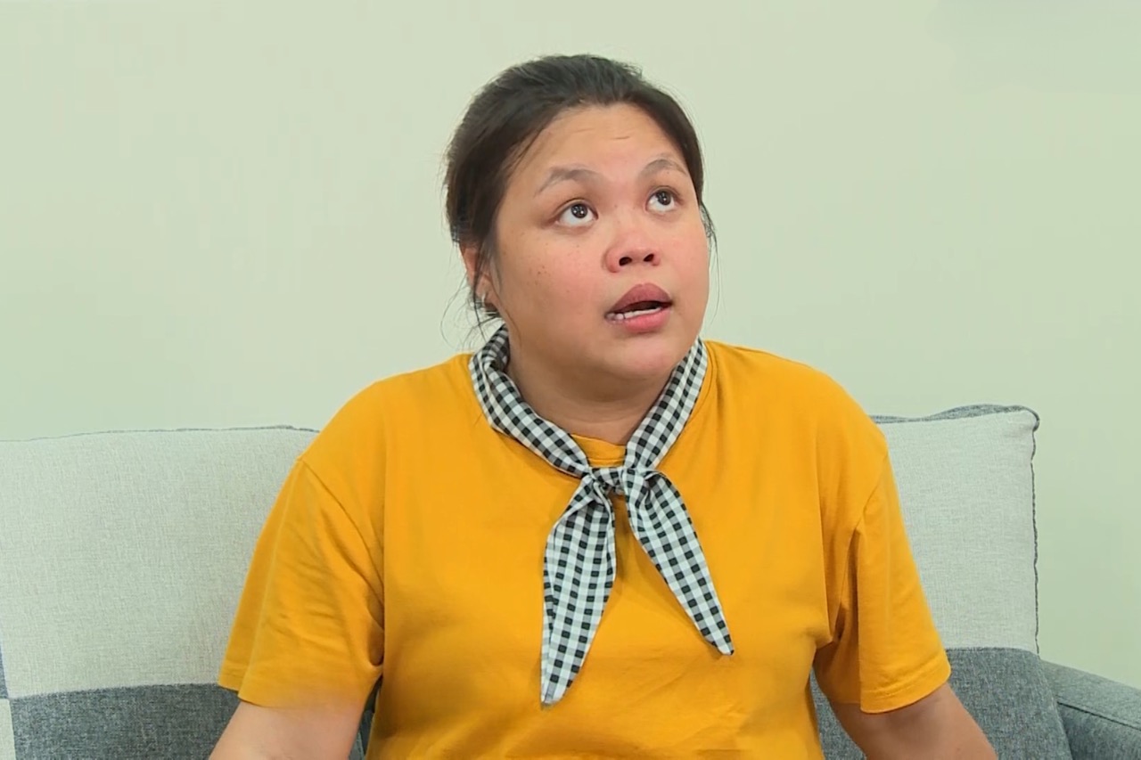 Diễn viên Ngọc Hoa tại "Gõ cửa thăm nhà". Ảnh: NSX.