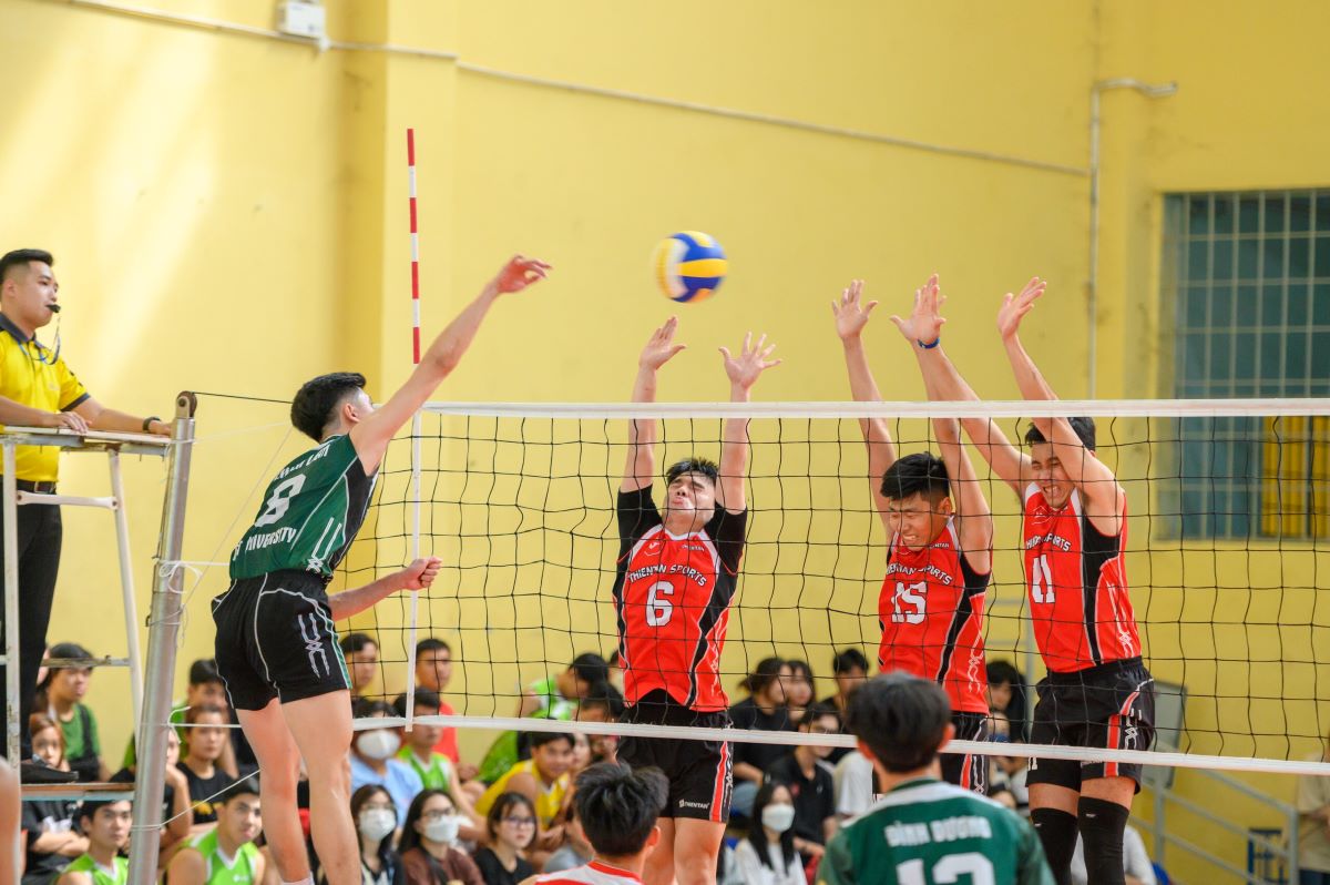 Festival bóng chuyền nam sinh viên sắp tới do Thiên Tân tổ chức hứa hẹn tạo nên những trận đấu sôi nổi, hấp dẫn. Ảnh: Dũng Phương