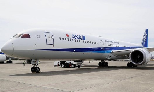 Một chiếc máy bay Boeing của hãng ANA. Ảnh: Xinhua