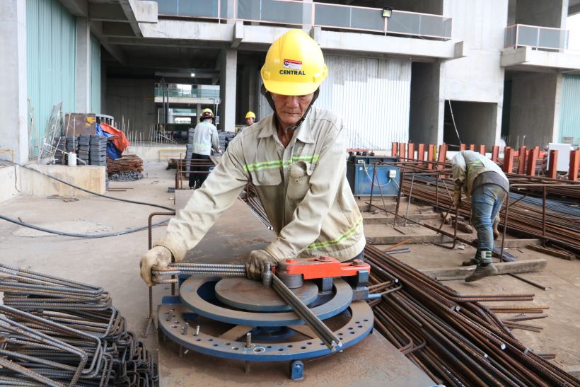 Tập đoàn Danh Khôi cho biết, đang dốc toàn lực để đẩy nhanh tiến độ của dự án, duy việc việc làm ổn định cho người lao động tại đây.