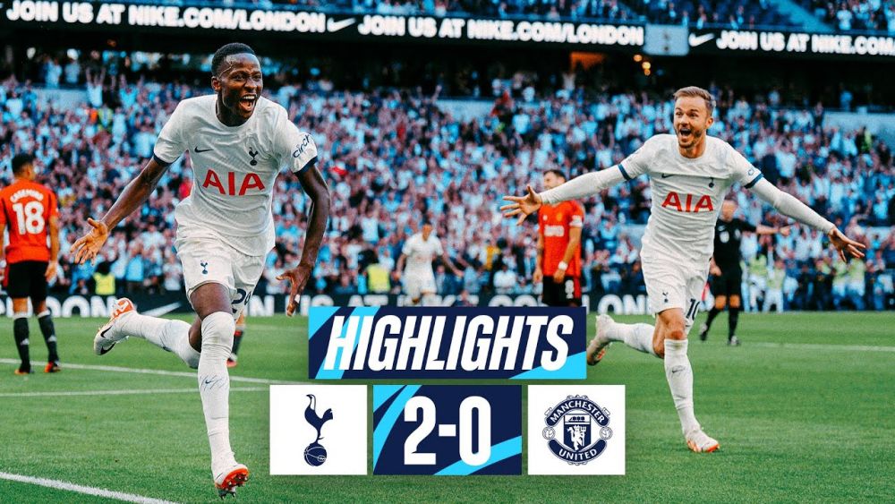 Tottenham thắng Man United 2-0 ở trận lượt đi. Ảnh: Tottenham FC