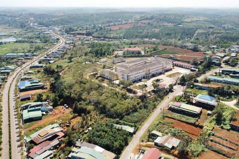 Xã Đắk Búk So ở huyện Tuy Đức là một trong những địa phương được đánh giá là thực hiện tốt nhất về công tác giảm nghèo bền vững. Ảnh: Thanh Hằng