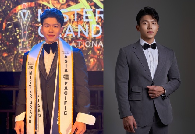 Nguyễn Hoàng Tùng đạt danh hiệu Mister Grand Asia & Pacific. Ảnh: NVCC.