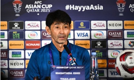 Huấn luyện viên Masatada Ishii muốn cầu thủ tuyển Thái Lan noi gương tuyển Việt Nam. Ảnh: AFC