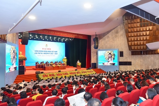 Đại hội VII, nhiệm kỳ 2023 -2028 Công đoàn Ngân hàng Việt Nam - một sự kiện chính trị của đoàn viên, người lao động ngành Ngân hàng trong năm 2023 (ảnh minh hoạ). Ảnh: Phan Hoà