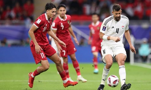 Đội tuyển Indonesia thất bại trước Iraq tại Asian Cup 2023. Ảnh: Quỳnh Anh
