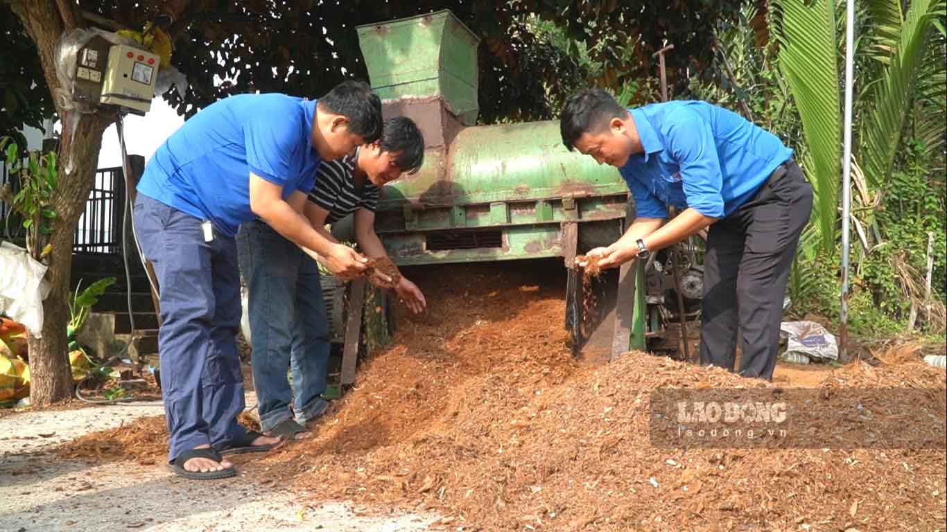 Mô hình của anh Kỷ hiện được nhiều người quan tâm muốn học hỏi. Ảnh: Nguyên Anh