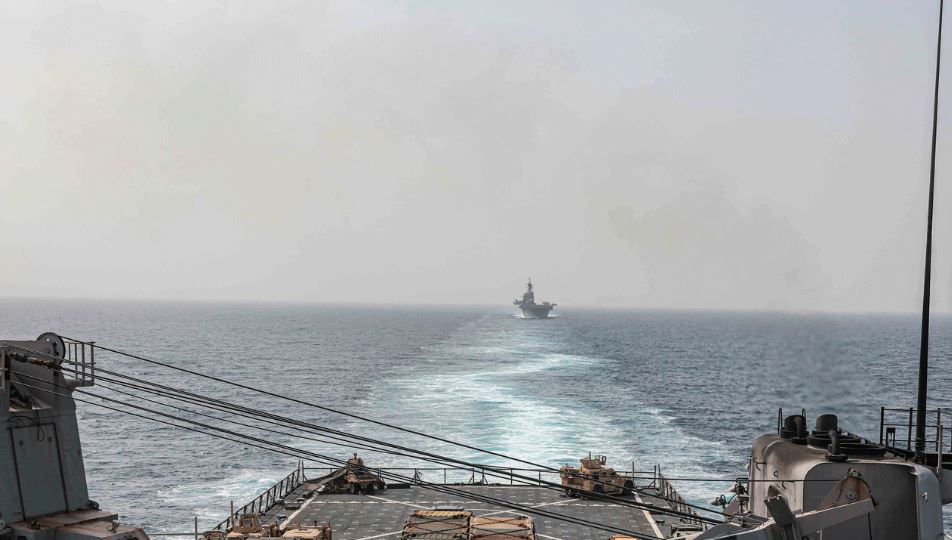 Một tàu hàng của Mỹ đã trúng tên lửa ngoài khơi Yemen ngày 15.1. Ảnh minh họa. Ảnh: Hải quân Mỹ