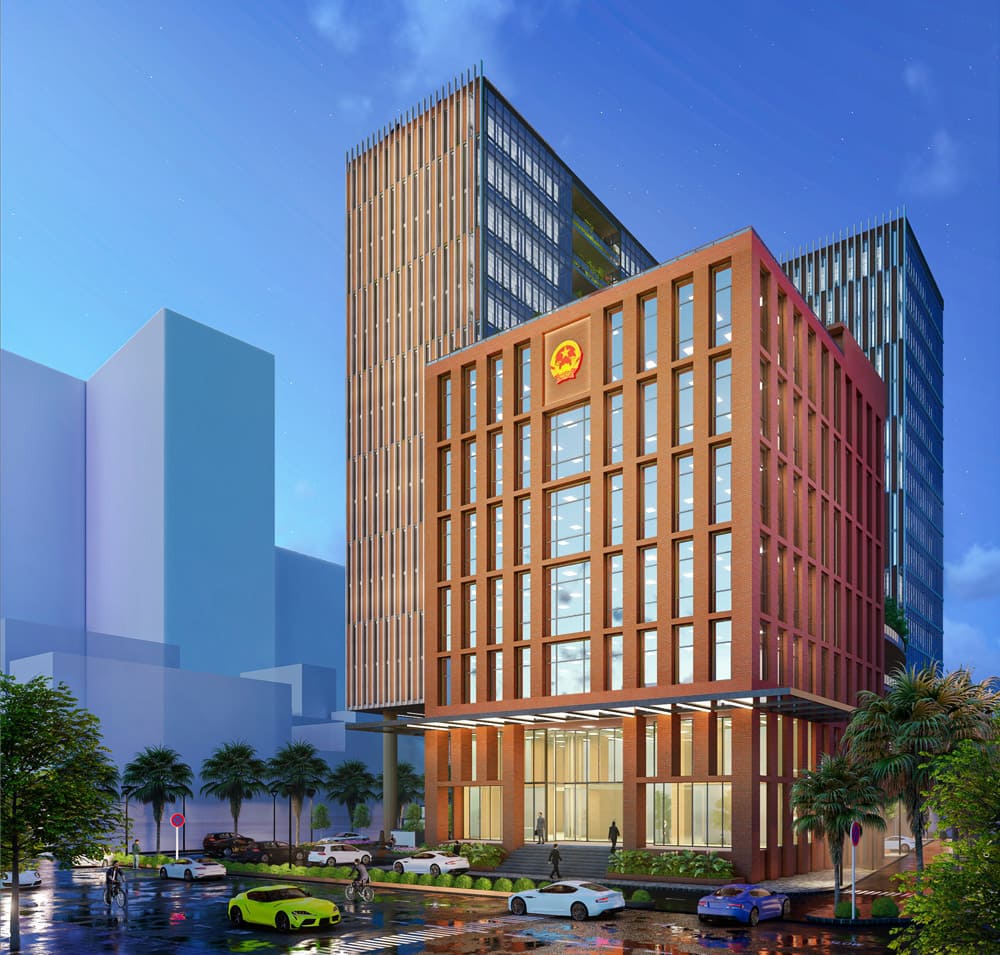 Việc tăng vốn tòa nhà hành chính mới của Nha Trang do một số chi phí xây dựng tăng. Ảnh: Hội KTS Khánh Hòa