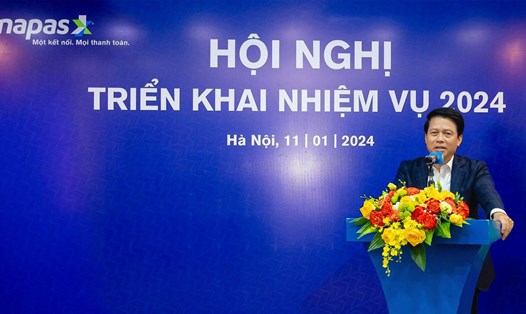 Phó Thống đốc NHNN Phạm Tiến Dũng phát biểu tại hội nghị. Ảnh: Napas