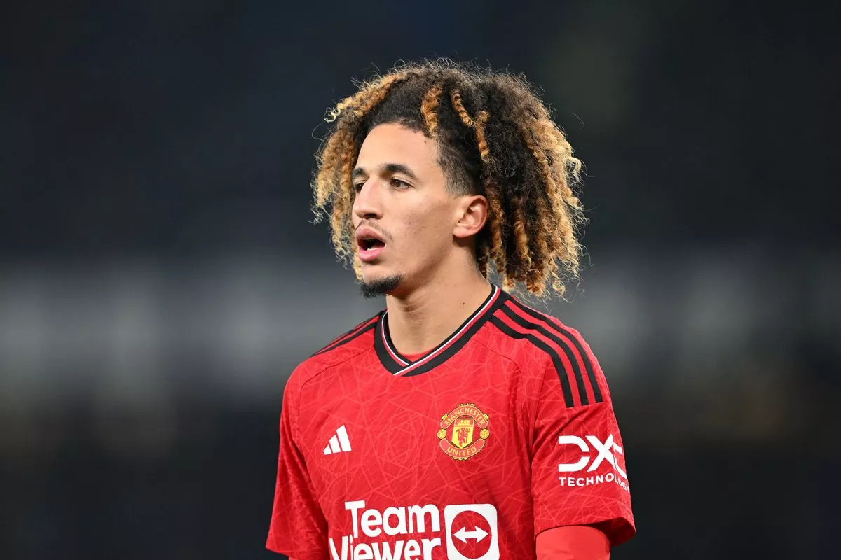 Hannibal Mejbri muốn rời Man United trong tháng này.  Ảnh: AFP 