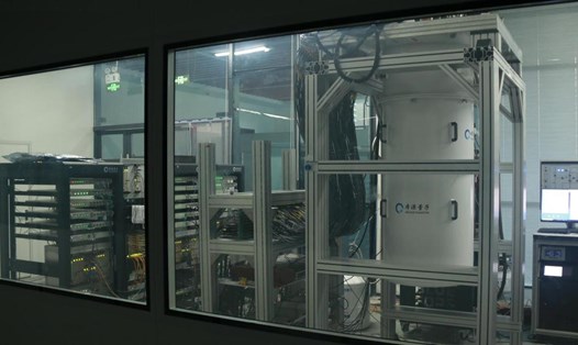 Origin Wukong là máy tính lượng tử siêu dẫn thế hệ thứ ba do Trung Quốc phát triển độc lập. Ảnh: Xinhua