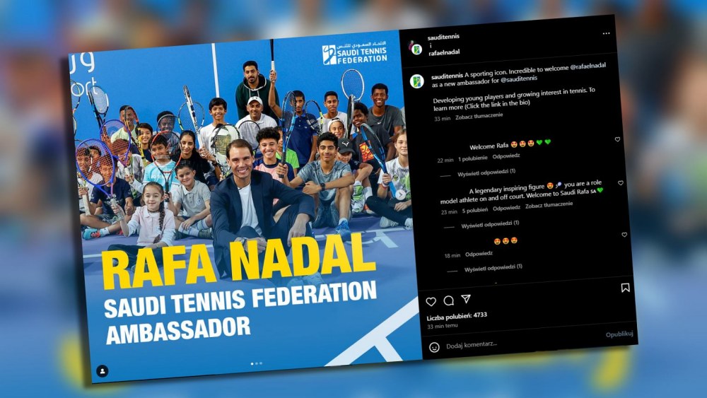 Trong khi người hâm mộ ở Saudi Arabia chào đón Nadal, phản ứng từ truyền thông và nhiều người lại không tích cực với quyết định của huyền thoại người Tây Ban Nha. Ảnh: Sport
