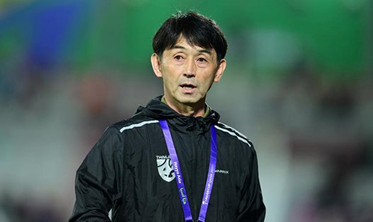 Huấn luyện viên Masatada Ishii của tuyển Thái Lan. Ảnh: FAT