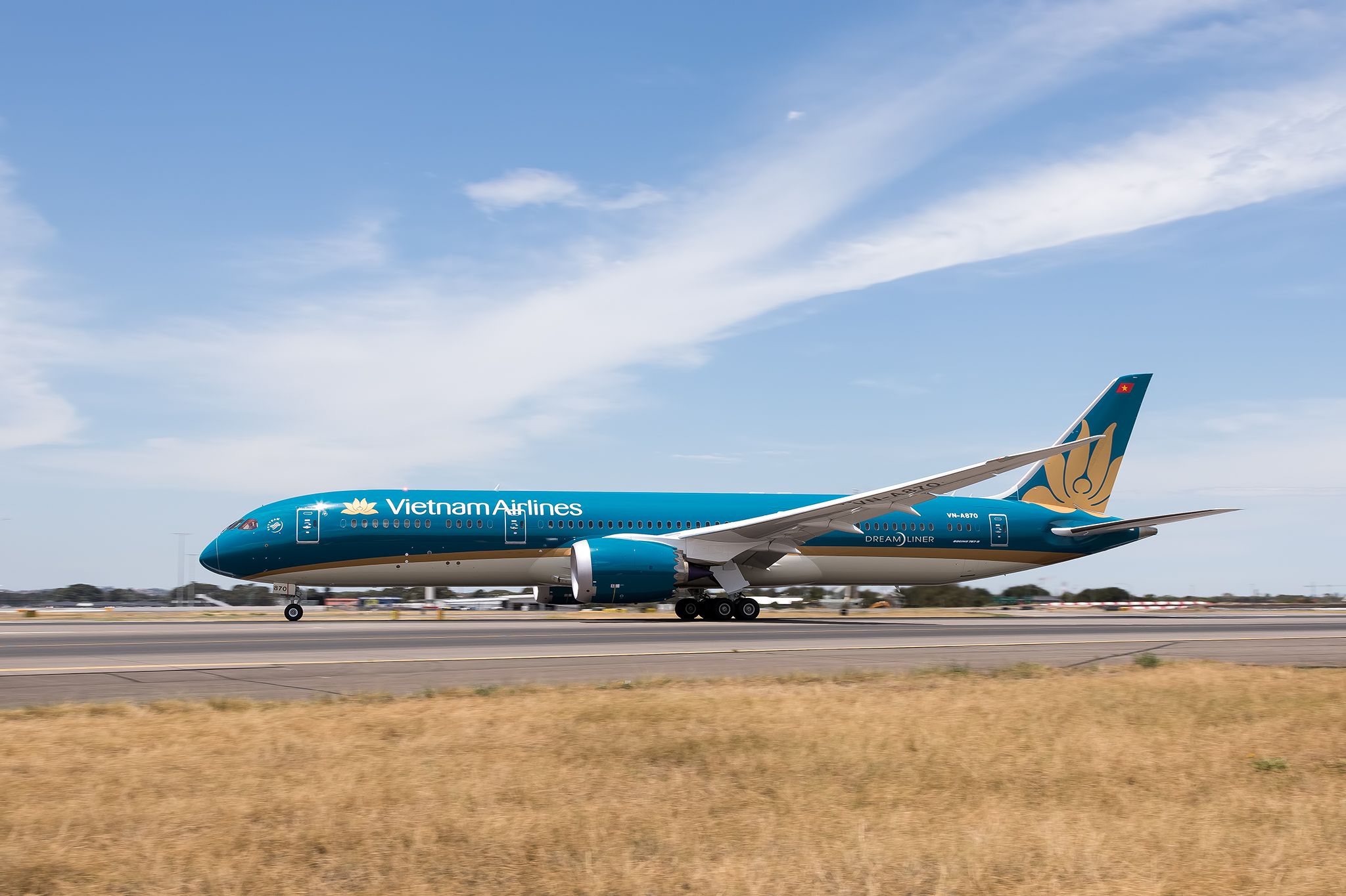 Vietnam Airlines lot Top 10 hãng đúng giờ Châu Á – Thái Bình Dương. Ảnh: Vietnam Airlines