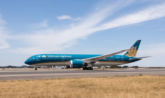 Vietnam Airlines lot Top 10 hãng đúng giờ Châu Á – Thái Bình Dương. Ảnh: Vietnam Airlines