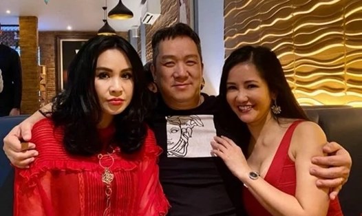Huy MC giữ mối quan hệ thân thiết với Thanh Lam, Hồng Nhung. Ảnh: Facebook nhân vật