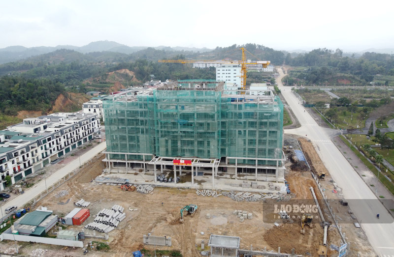 Có tổng mức đầu tư khoảng 365 tỉ đồng, Dự án xây mới trụ sở làm việc HĐND - UBND - Đoàn đại biểu Quốc hội tỉnh Cao Bằng là một trong những điểm nhấn mới của địa phương.