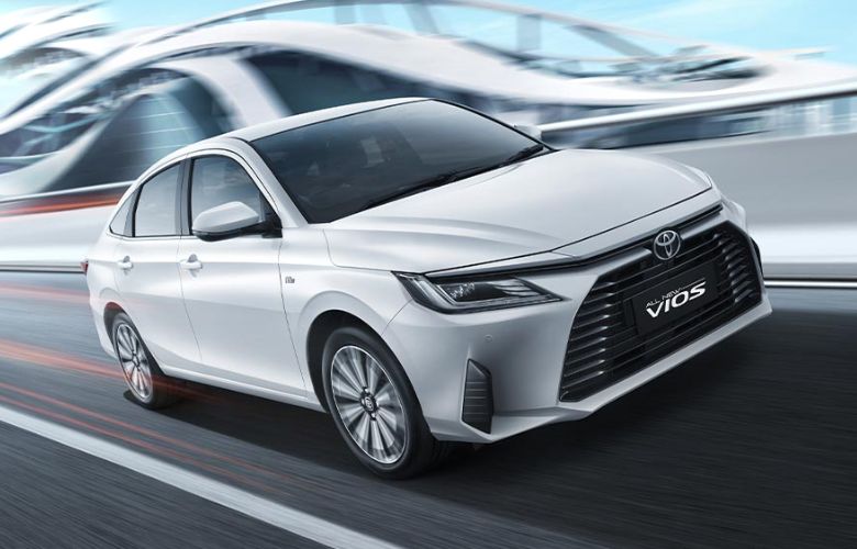 Toyota Vios phiên bản mới có thiết kế được lấy cảm hứng từ “đàn anh” Camry, Corolla Altis. Ảnh: Toyota