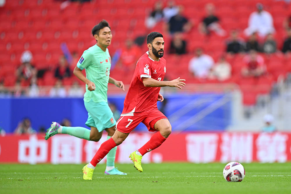 Lebanon nhập cuộc chủ động trước tuyển Trung Quốc. Ảnh: AFC