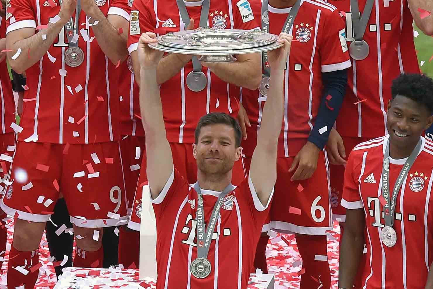 Xabi Alonso từng vô địch Bundesliga cùng Bayern nên cũng hiểu làm cách nào để giúp một đội bóng có thể tận hưởng cảm giác này. Ảnh: AFP
