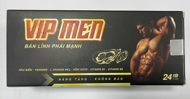 Thu hồi sản phẩm hỗ trợ sinh lý nam giới không đảm bảo an toàn