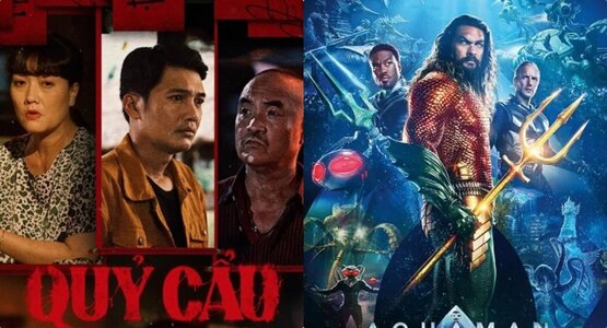 Quỷ cẩu vượt doanh thu Aquaman 2 ở phòng vé Việt. Ảnh: NSX.