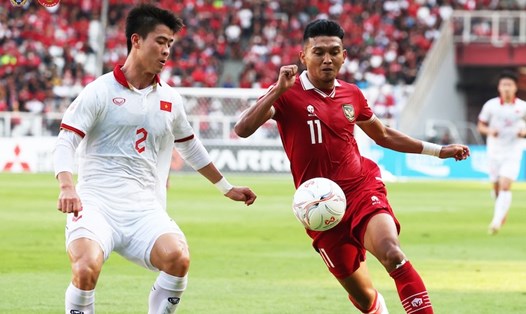 Tuyển Việt Nam sẽ chạm trán với Indonesia tại bảng D vòng chung kết Asian Cup 2023. Ảnh: PSSI