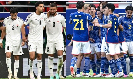 Trận tuyển Iraq - Nhật Bản sẽ quyết định vị trí đứng nhất, nhì bảng D. Ảnh: AFC