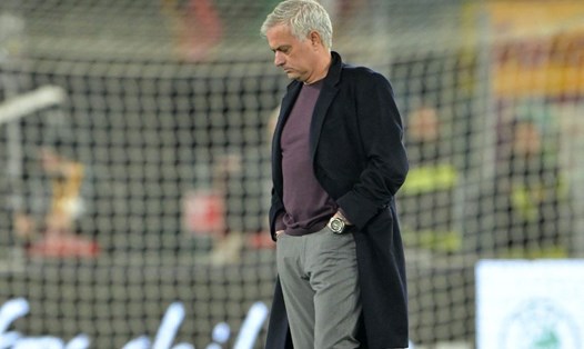 Huấn luyện viên Mourinho. Ảnh: AFP