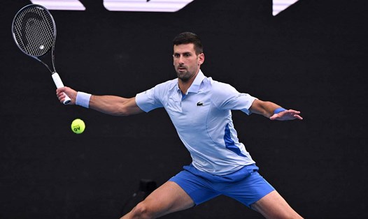 Novak Djokovic có trận đấu dễ dàng nhất của anh từ đầu giải Australian Open 2024. Ảnh: ATP