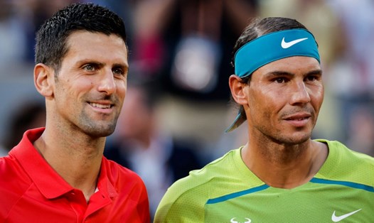 Giữa Novak Djokovic và Rafael Nadal luôn có sự kình địch. Ảnh: Tennis 365