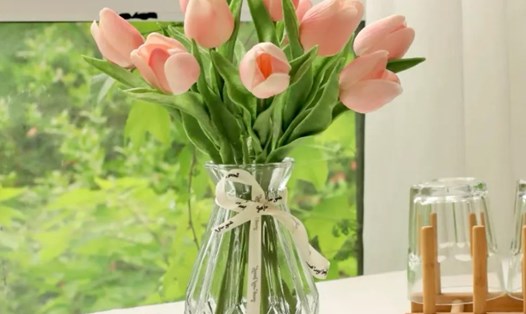 Hoa tulip là một trong những loại hoa được yêu thích trang hoàng dịp đầu năm mới 2024. Ảnh: Pixabay