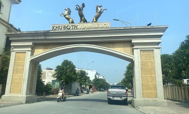 Dự án Khu đô thị Nam Lê Lợi, TP Vinh (Nghệ An) do Công ty Xây dựng địa ốc Bến Thành làm chủ đầu chậm tiến độ 33 tháng. Ảnh: Quang Đại