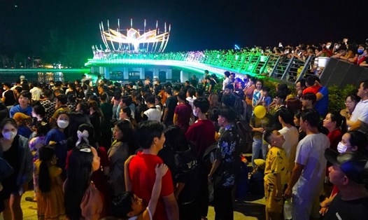 Cần Thơ đón khoảng 110.000 lượt khách tham quan, du lịch dịp Tết Dương lịch 2024. Ảnh: Yến Phương