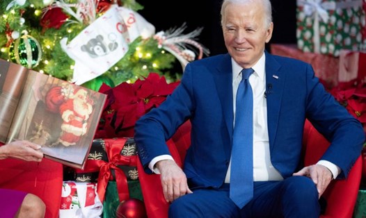 Tổng thống Mỹ Joe Biden tại Washington D.C, ngày 22.12.2023. Ảnh: AFP
