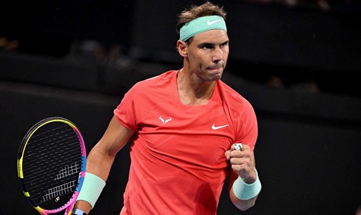 Rafael Nadal khởi đầu tốt tại giải Brisbane International 2024. Ảnh: Sky Sports