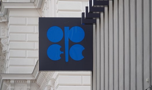 Logo của Tổ chức các nước xuất khẩu dầu mỏ OPEC. Ảnh: Xinhua