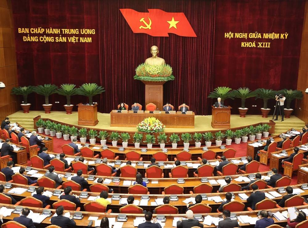 Tổng Bí thư Nguyễn Phú Trọng chủ trì và phát biểu khai mạc Hội nghị Ban Chấp hành Trung ương Đảng Cộng sản Việt Nam giữa nhiệm kỳ khóa XIII. 