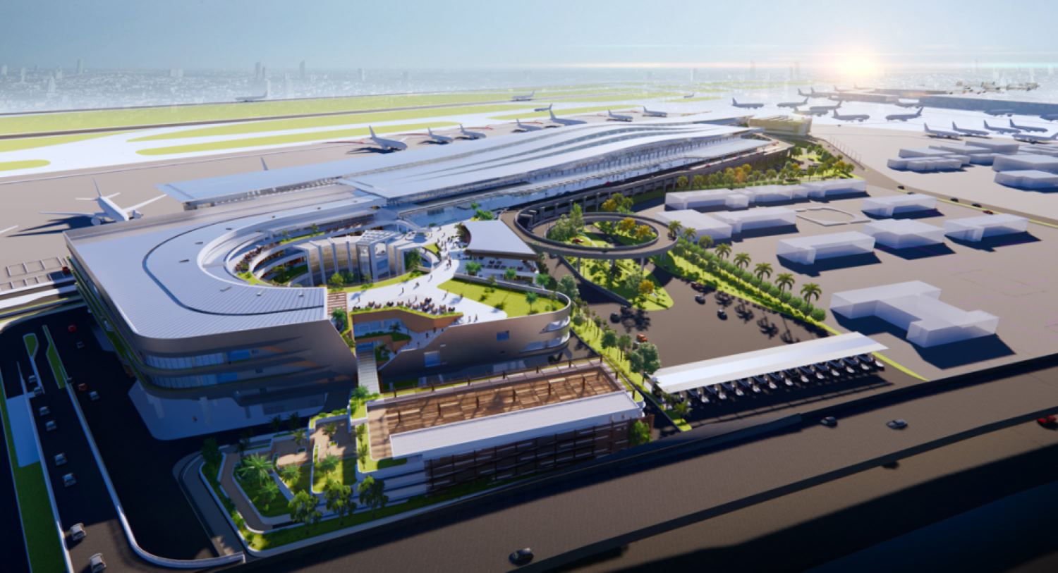 Với công suất 20 triệu khách/năm, ga T3 giúp nâng công suất sân bay Tân Sơn Nhất lên 50 triệu khách/năm.  Ảnh: ACV