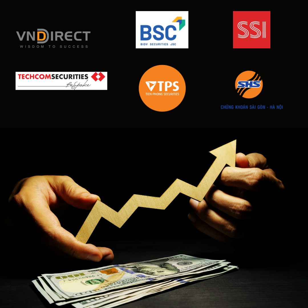 Nhờ đâu các công ty chứng khoán thi nhau báo lãi. Thiết kế: Minh Ánh.